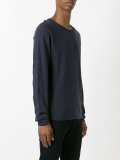 slim-fit sweatshirt