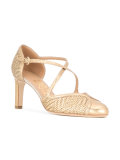 cross strap pumps