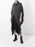draped poncho