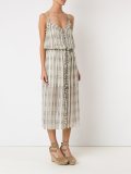 jacquard midi dress