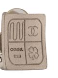 square clip-on earrings
