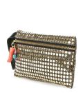 metallic purse