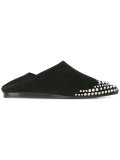 studded slip-on shoes