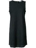 striped shift dress