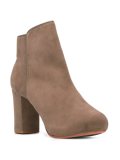 chunky heel ankle boots