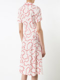 heart-print dress