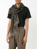 geometric pattern scarf
