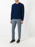 slim-fit trousers