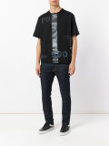 printed numbers T-shirt 