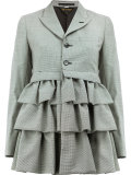 tiered ruffled jacket