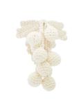 grape clip on earring