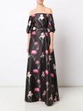 off-shoulders long dress