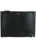 top zip clutch