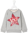 sequin star sweatshirt