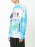 postcard print sweatshirt