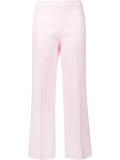 cropped flared trousers