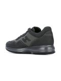 tonal logo patch sneakers