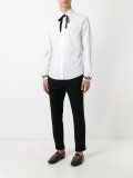 embroidered cuff Duke shirt