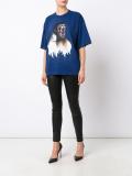 monk mural T-shirt