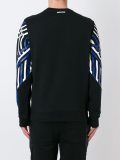 spiral graphic sweatshirt