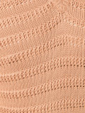 ribbed trim jumper 