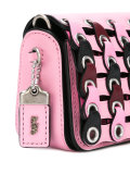 zip detail shoulder bag