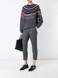 'Stewart' cropped trousers