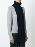 turtleneck knit vest