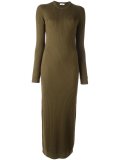 long knit dress