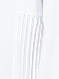 pleated sleeve blouse