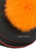 pompom saddle shoulder bag
