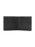 embossed line bi-fold wallet