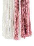 long gradient tassel earrings