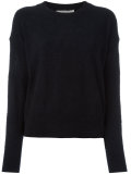long sleeve curve hem top