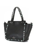 tiny ‘Rockstud Rolling’ trapeze tote