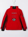 zipped ski jacket