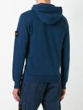 zipped hoodie