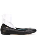 #findmeinwonderland lace-up ballerinas
