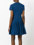 flared trim dress