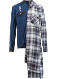 asymmetric shirt