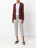 drawstring cropped pants 
