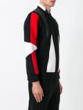 geometric panelled sweatshirt