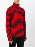 striped turtleneck