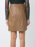 leather skirt