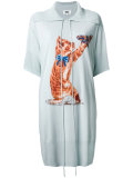 cat print dress 
