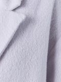 peaked lapel coat