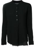 band collar shirt 