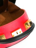 round studded shoulder bag