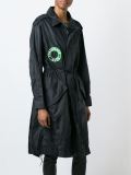 drawstring trench coat