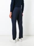 slim-fit trousers